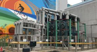 通霄發電廠 345kV IMB安裝